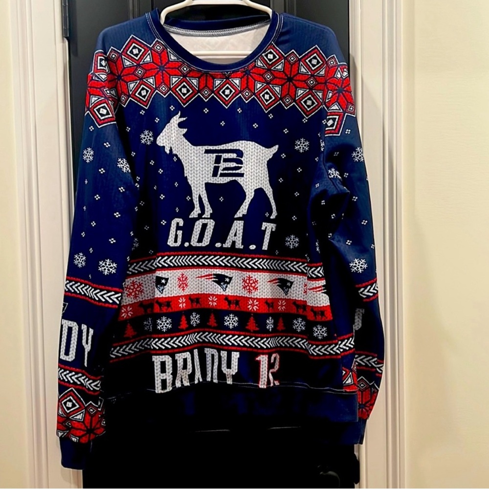 Men’s Tom Brady Ugly Christmas “Sweater”